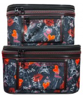 2 PC Cosmetic Cases-PBC02/342